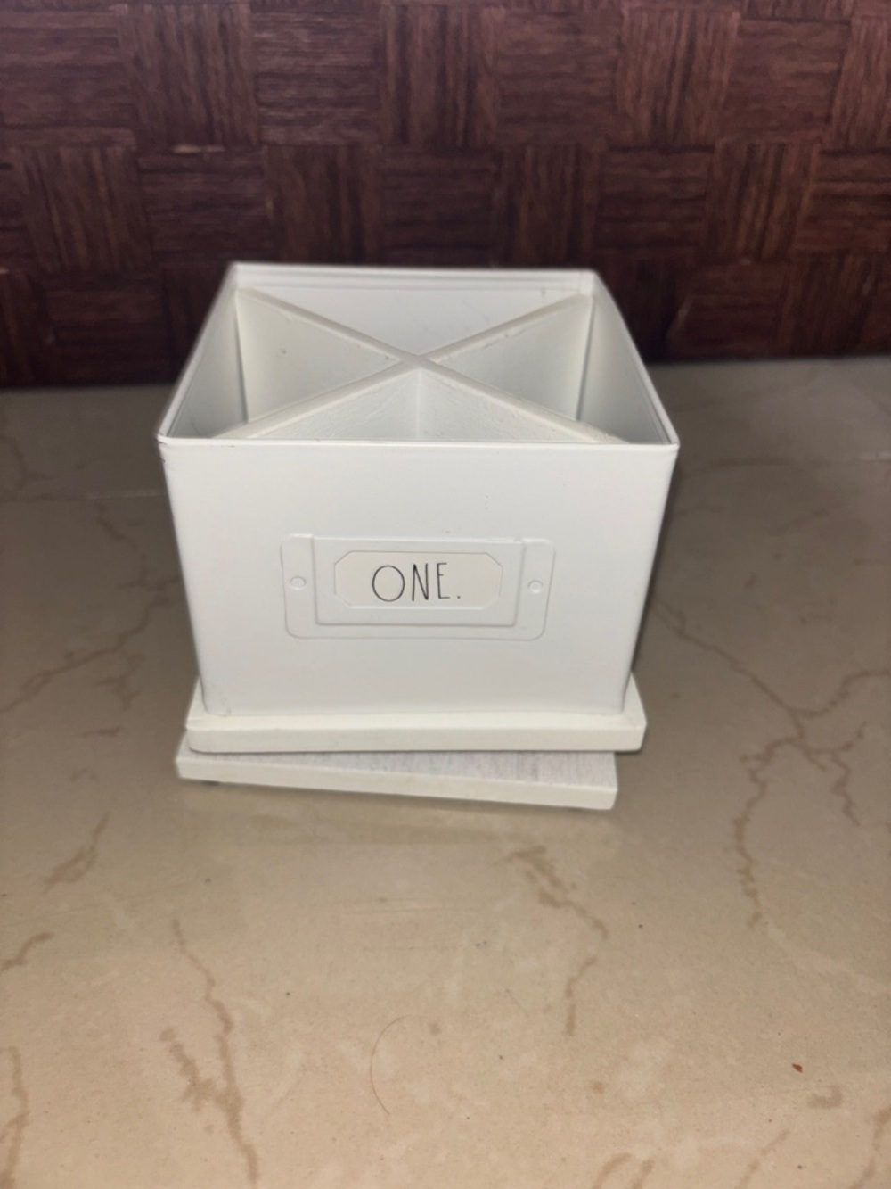 Rae Dunn 4-section Rotating Pen Holder